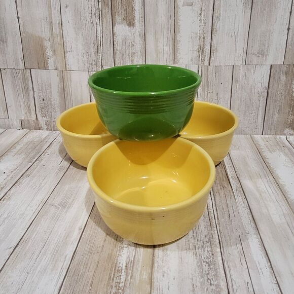 FIESTA  Fruit/ Cereal Bowl 5-1/2" Fiestaware VINTAGE Set of 4 - Picture 1 of 10